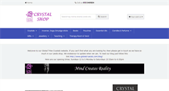Desktop Screenshot of globalcrystals.com